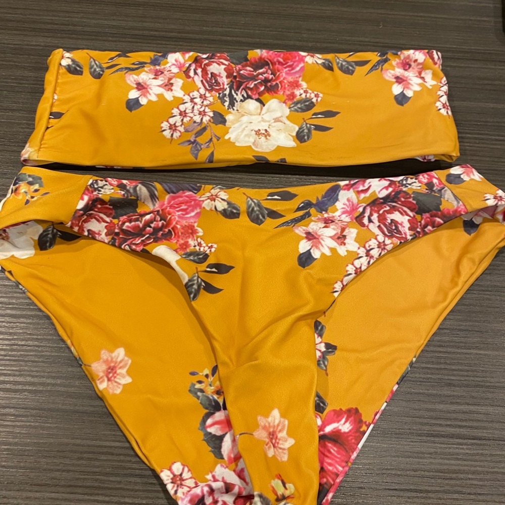 Floral Zaful Bathing Suit